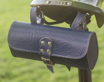 Bike Classic Saddle Bag compatible with all bikes scooters motorcycles Blue UK STOCK