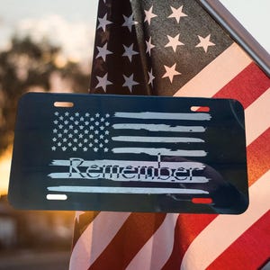 Placa preta personalizável; Placa gravada a laser