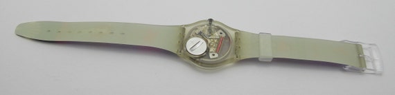 Swatch Quartz GK 141 DISCOBILUS von 1991 Armbandu… - image 3