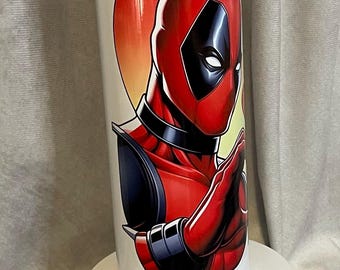 Vaso de Deadpool y Wolverine