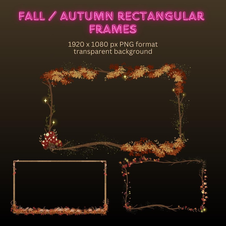 Spooky Webcam Overlay Rounded Corner Cute Ghost Twitch Frames PNG ...