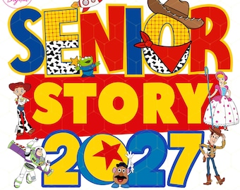 Senior Story 2027 PNG, Graduation PNG, Class of 2027 Shirt Design, Senior 2027 Sublimation, Graduate Digital Download
