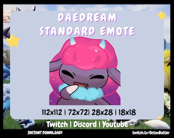 Emote de Daedream Palworld para Twitch, Discord y YouTube (descarga instantánea)