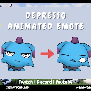 Depresso Animated Sigh Twitch Emote | Palworld Emote | Discord Emote | Youtube Emote