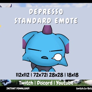 Depresso Sigh Twitch Emote | Palworld Emote | Discord Emote | Youtube Emote