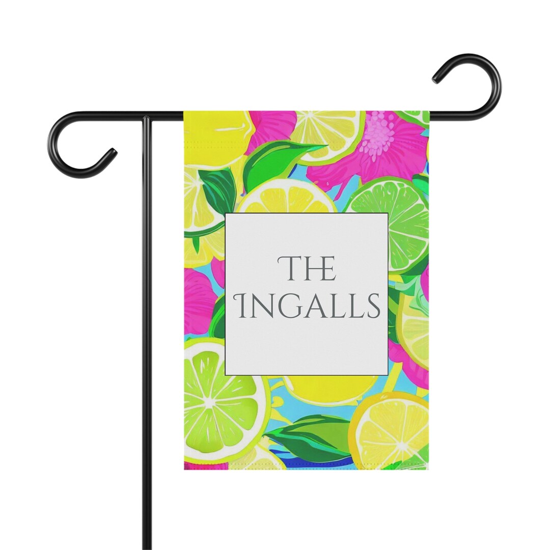 Personalized Family Flag Preppy Family Flag Garden Flag Preppy personalized-family-flag-preppy-family-flag-garden-flag-preppy