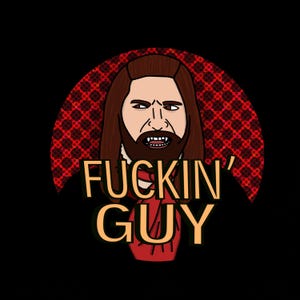 MATTE STICKER: Nandor the Relentless &quot;F*ckin&#39; Guy&quot; Vinyl Sticker