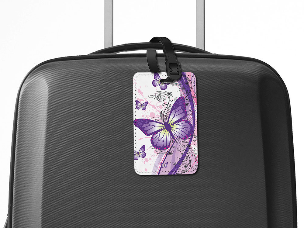Butterfly Makeup Bag, Butterflies Pencil Bag, Small Travel Zipper