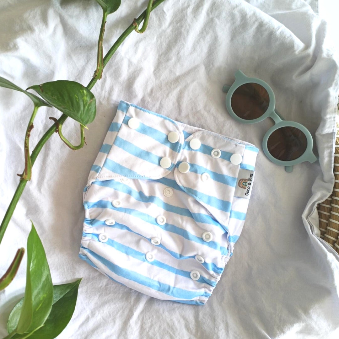 Reusable Swim Nappy, Beach Nappies, Eco Swim Nappy, Pool Nappy for Newborn & Toddler Kids, First