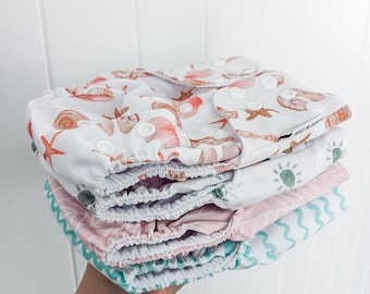 Baby Swim Nappy, Fits 3.5kg - 18 kg, Beach Nappies, Eco Swim Nappy, Pool Diaper for Newborn to toddlers