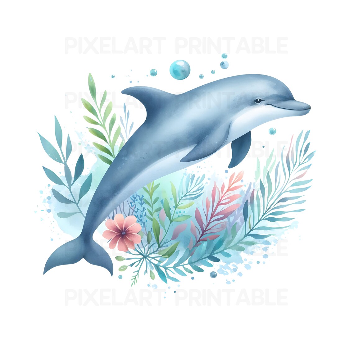 Dolphin SVG Ocean SVG Fish Svg Dolphins Svg Png Sea Life - Etsy