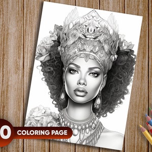 30 Black Queen Coloring Pages for - Il 300x300.5131354554 Rwmd 
