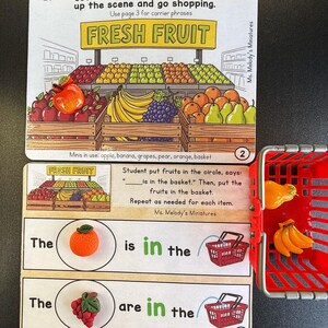 In and Out Prepositions Activity | Hands-On Spatial Concepts Game | Preschool Speech Therapy | Piggy Birthday Theme | Spatial Mini Objects