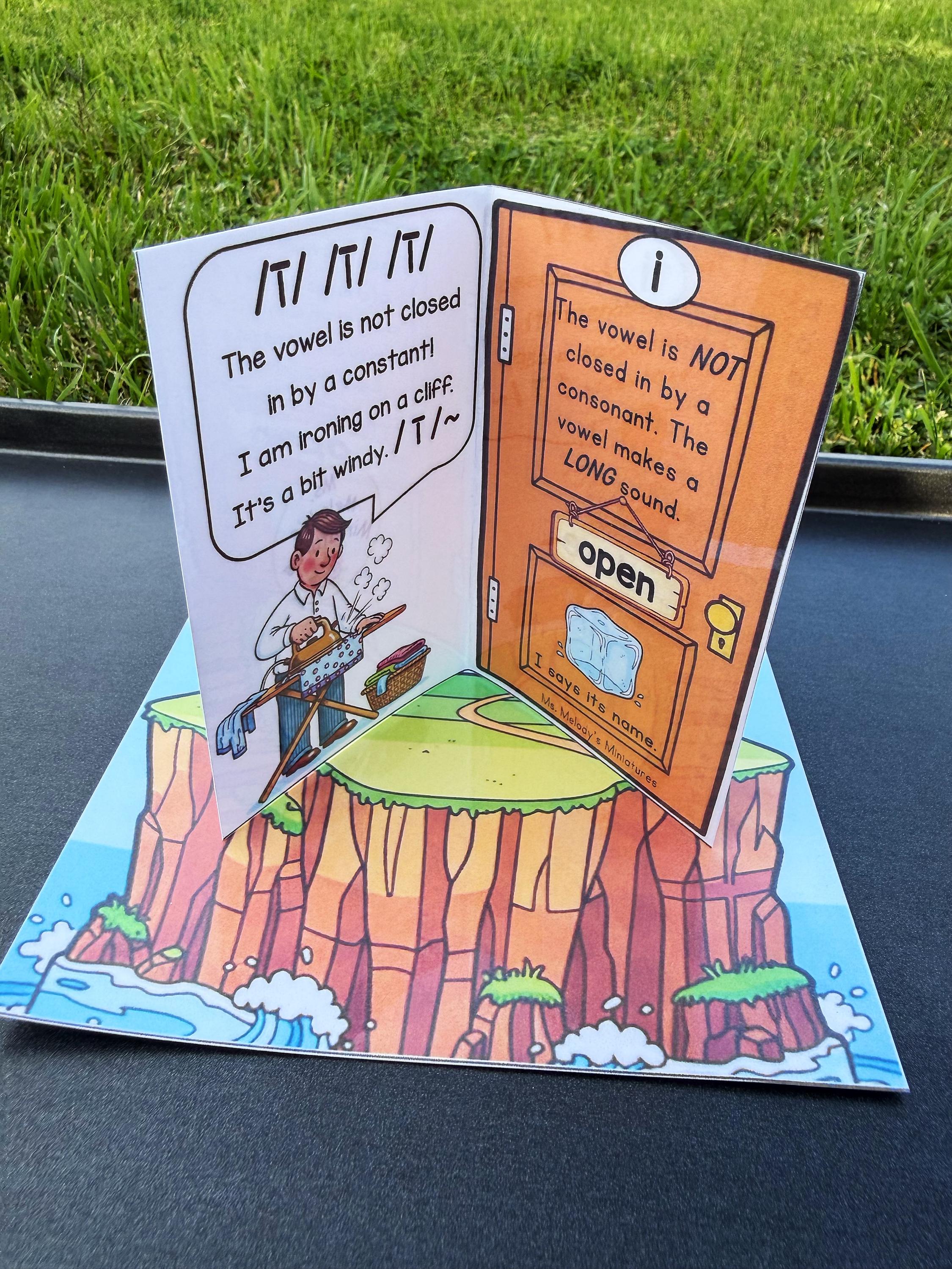 Open Close Objects Open & Closed Syllable Interactive Mini Objects Kit Science of Reading ...
