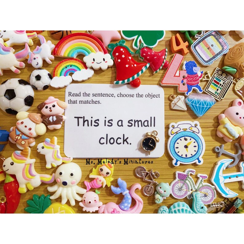 Big and Small, Large and Small Size Sorting Mini Objects, Size ...