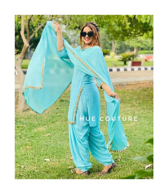 Blue Salwar Suit | Buy Blue Salwar Suit Online in India