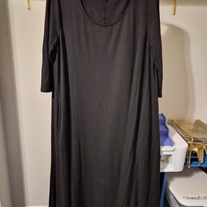 jersey dress blank Washed Organic Cotton Jersey Dress for Women  165 g/m  NS5012