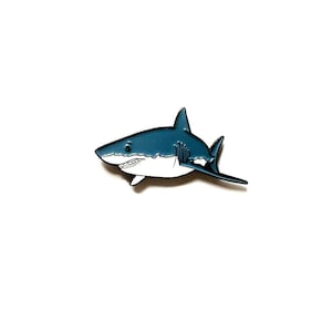 Oh...I&#39;m so scared! Shark Soft Enamel Pin | Ocean Lover | Shark Lover | Cute Shark