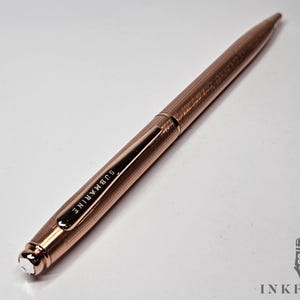 Bolígrafo de cobre con pequeños cristales de Swarovski. Regalo perfecto, bolígrafo, regalo único para ella, regalo para él, regalo de agradecimiento.