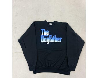 Snoop Dogg the Dogfather Rap Promo Crewneck Men's L 90s Vintage