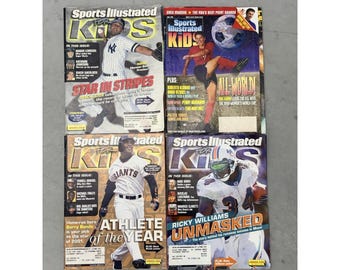 Vtg Sports Illustrated for Kids Lot Mia Hamm Britney Spears Jeter Tech Deck NO