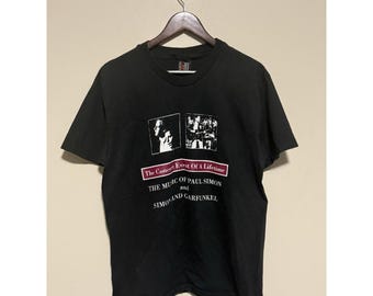Vintage The Music Of Paul Simon And Simon And Garfunkel Size L 1993 Single