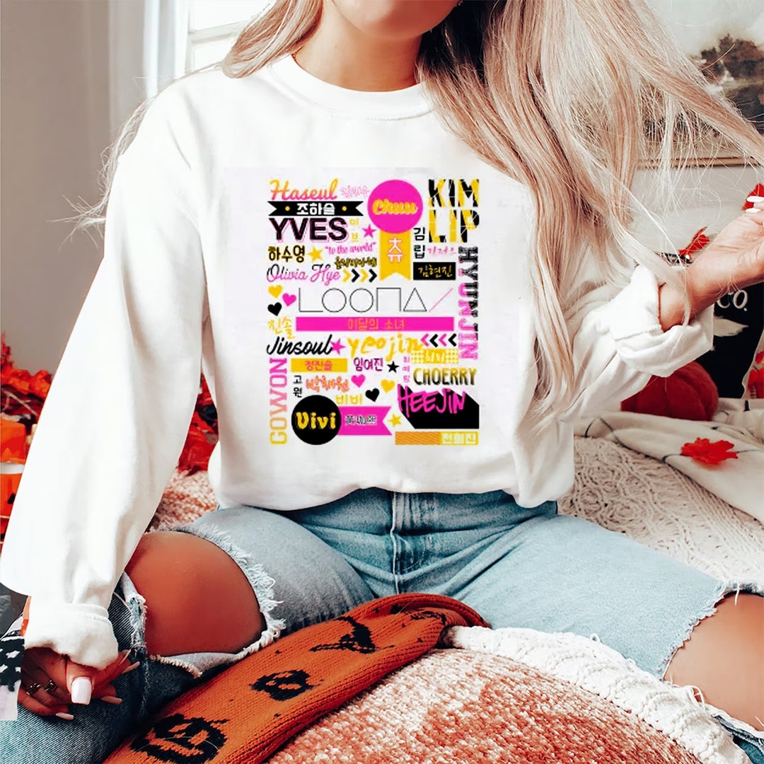 Loona Tour Usa 2023 Shirt Loona Kpop Shirt Loossemble Tour - Etsy