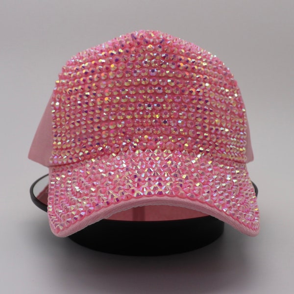 Bling Rhineston Baseball Cap - Different Colors Available