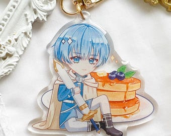 Himmel Keychain | Sousou no Frieren | 2.5 Inch Glitter Epoxy Charm