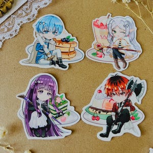 Sousou no Frieren Stickers - Vinyl Laminated 2&quot;