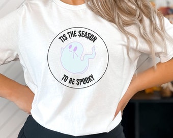 Tis The Season To Be Spooky Shirt | Halloween Sweatshirt | Spooky Season Shirt | Halloween Party Shirt | Gift For Halloween