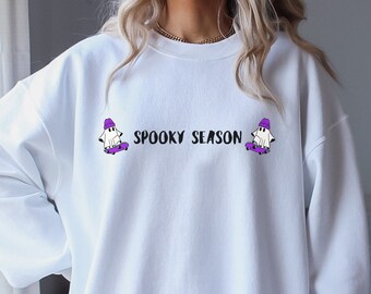 Halloween Sweatshirt | Spooky Season Shirt | Halloween Party Shirt | Gift For Halloween | Funny Halloween Tee | Ghost Halloween