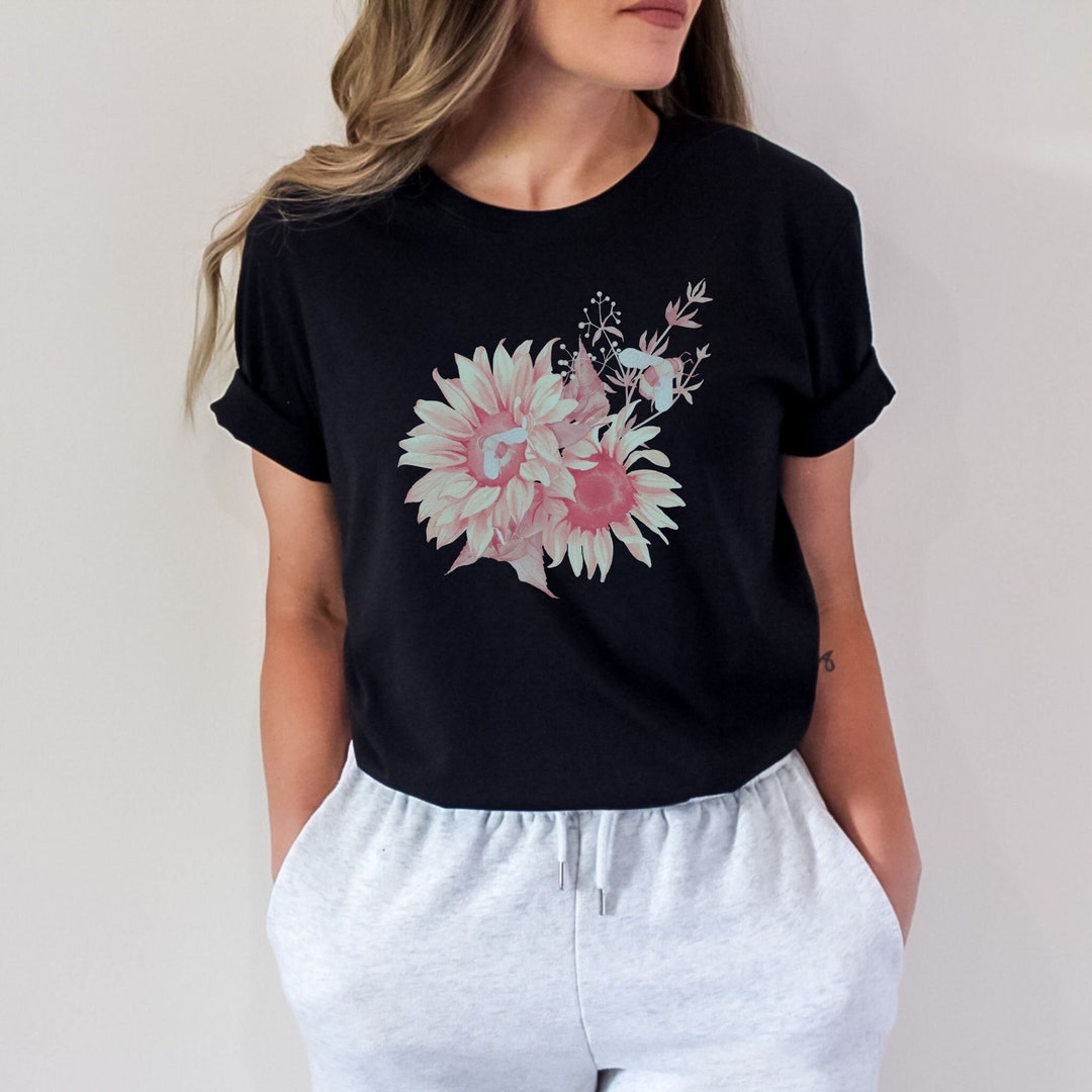 Simple flower shirt