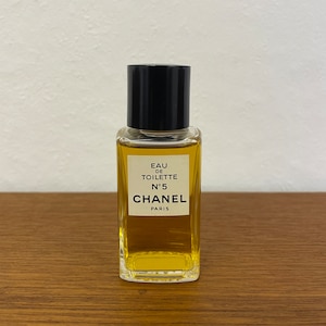 Vintage Chanel No 5 Parfum Eau de Toilette scent almost full
