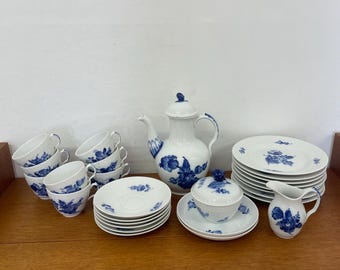 ロイヤルコペンハーゲン　ボウル　1/1018 デンマーク製 ロイヤル コペンハーゲン ブルー フルーテッド フル レース ボウル