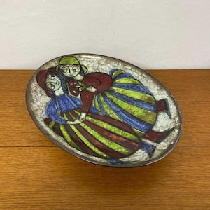 Marianne Starck for Michael Andersen & Sen Bornholm Ceramic Bowl Made in Denmark50s 60s Mid Century Vintage