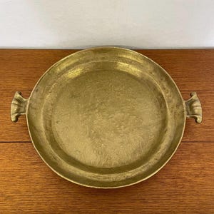 Collini brass bowl in gold 60s 70s mid century vintage