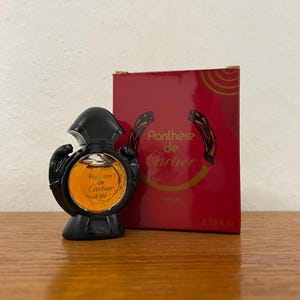 Mini Vintage Panthère de Cartier Parfum Eau de Parfum 4ml Miniatur Flakon mit OVP Duft