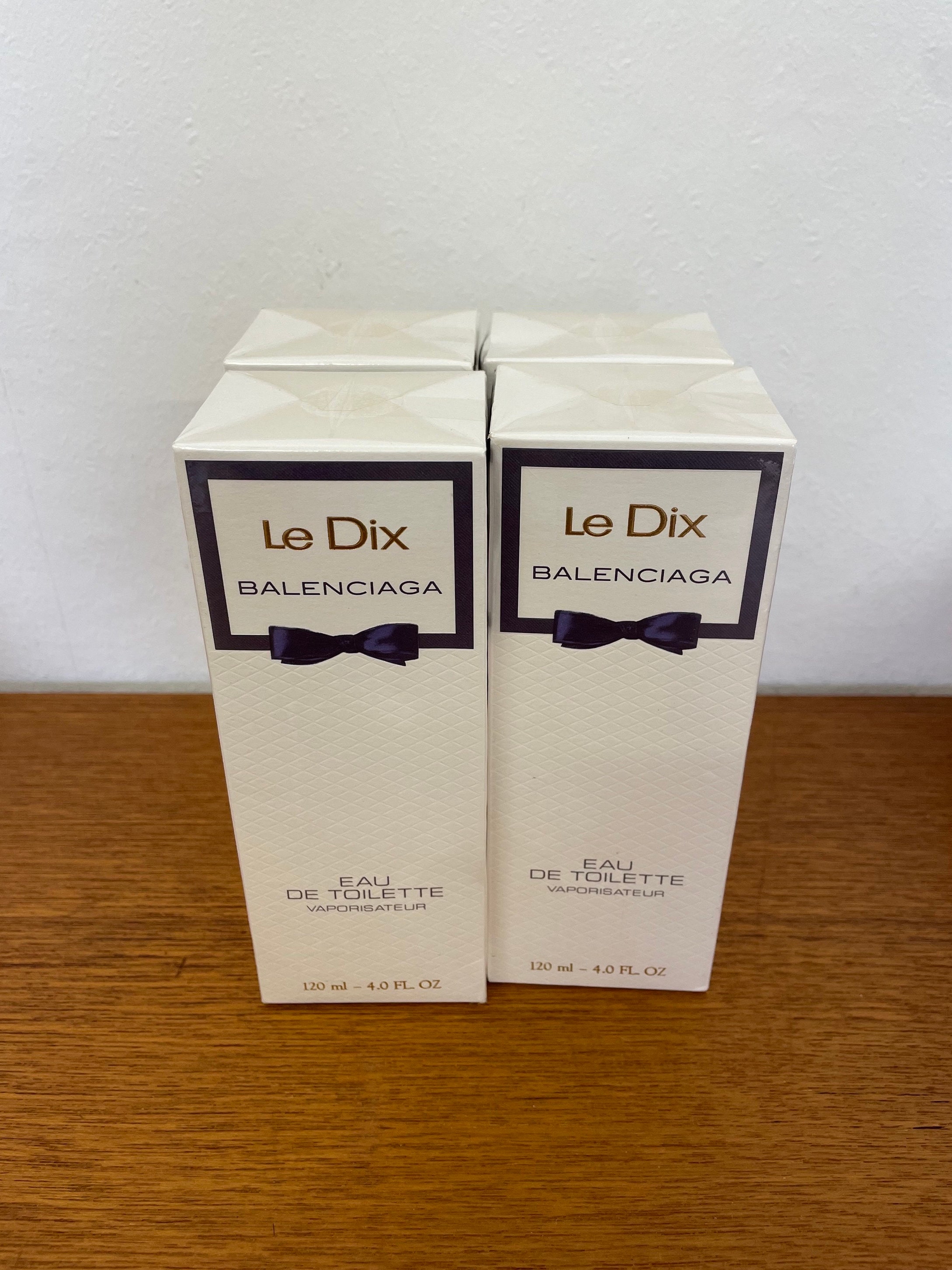 1 4 Vintage Balenciaga Le Dix Parfum 120ml OVP Eau De Toilette Fragrance Etsy