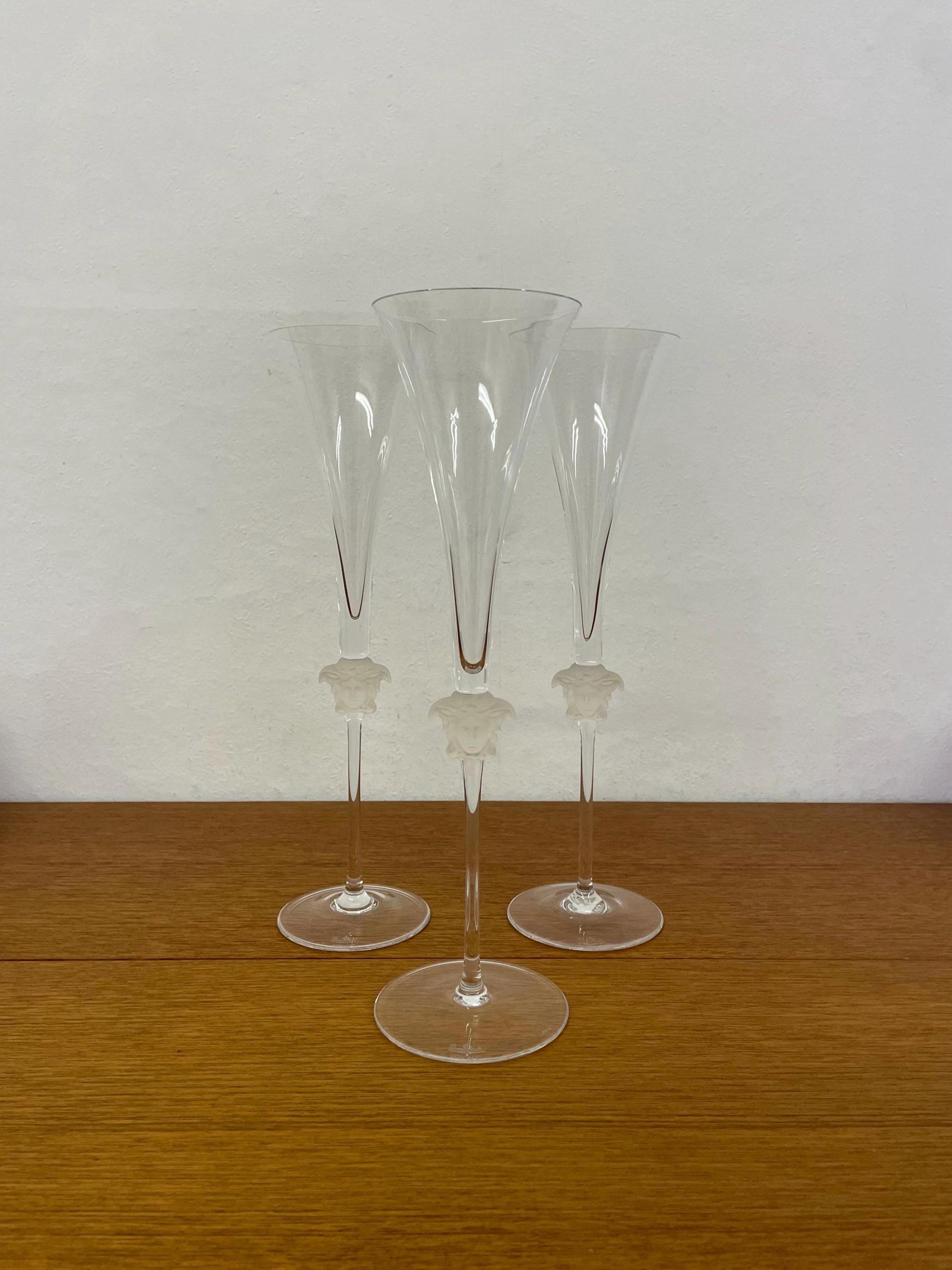 新品 未使用 ヴェルサーチェ ローゼンタール シャンパングラス 新品 未使用 ヴェルサーチェ ローゼンタール シャンパングラス
