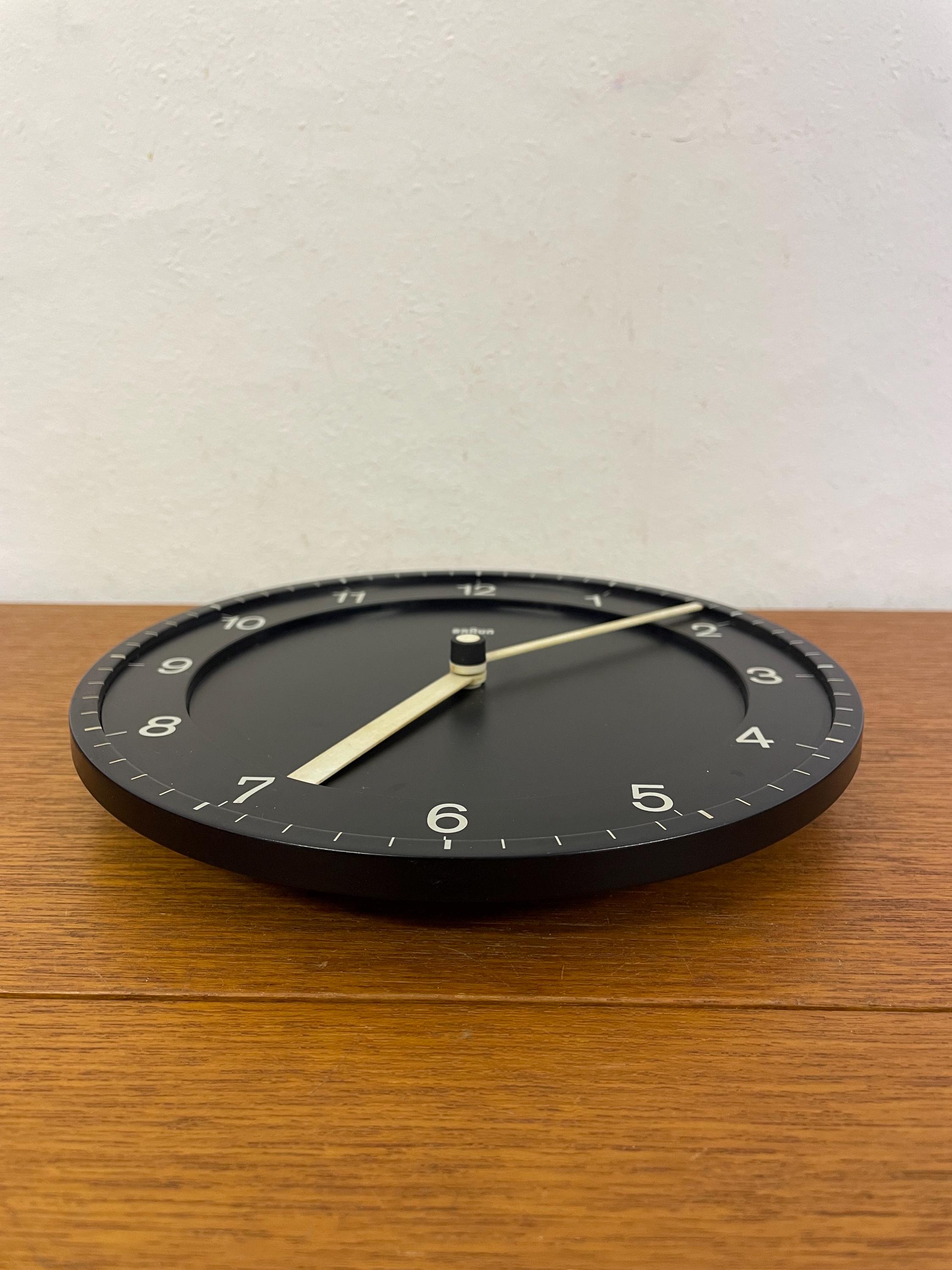 Braun ABK 30 Wall Clock / Clock Model 4861 by Dietrich Lubs