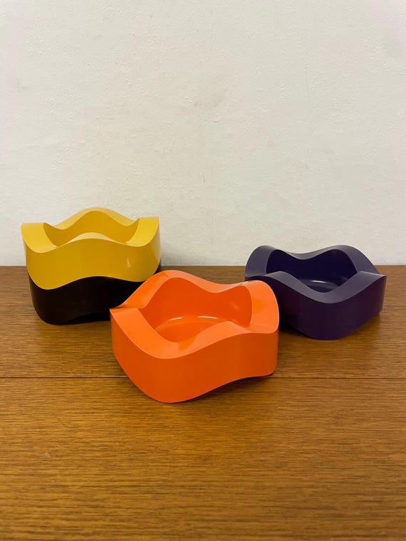 1/4 Space Age Helit Ashtray / Bowl by Walter Zeischegg Made