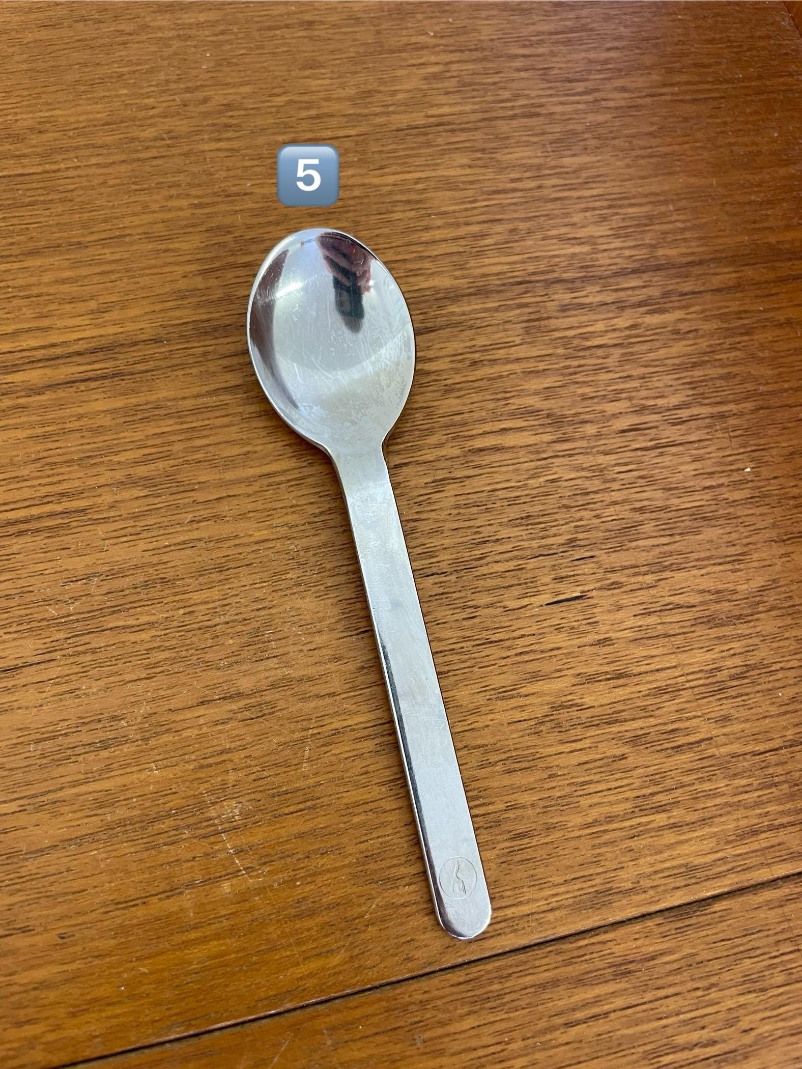 ルフトハンザ航空のカトラリーデザイン、ウルフ・カーナゲル作、70年代