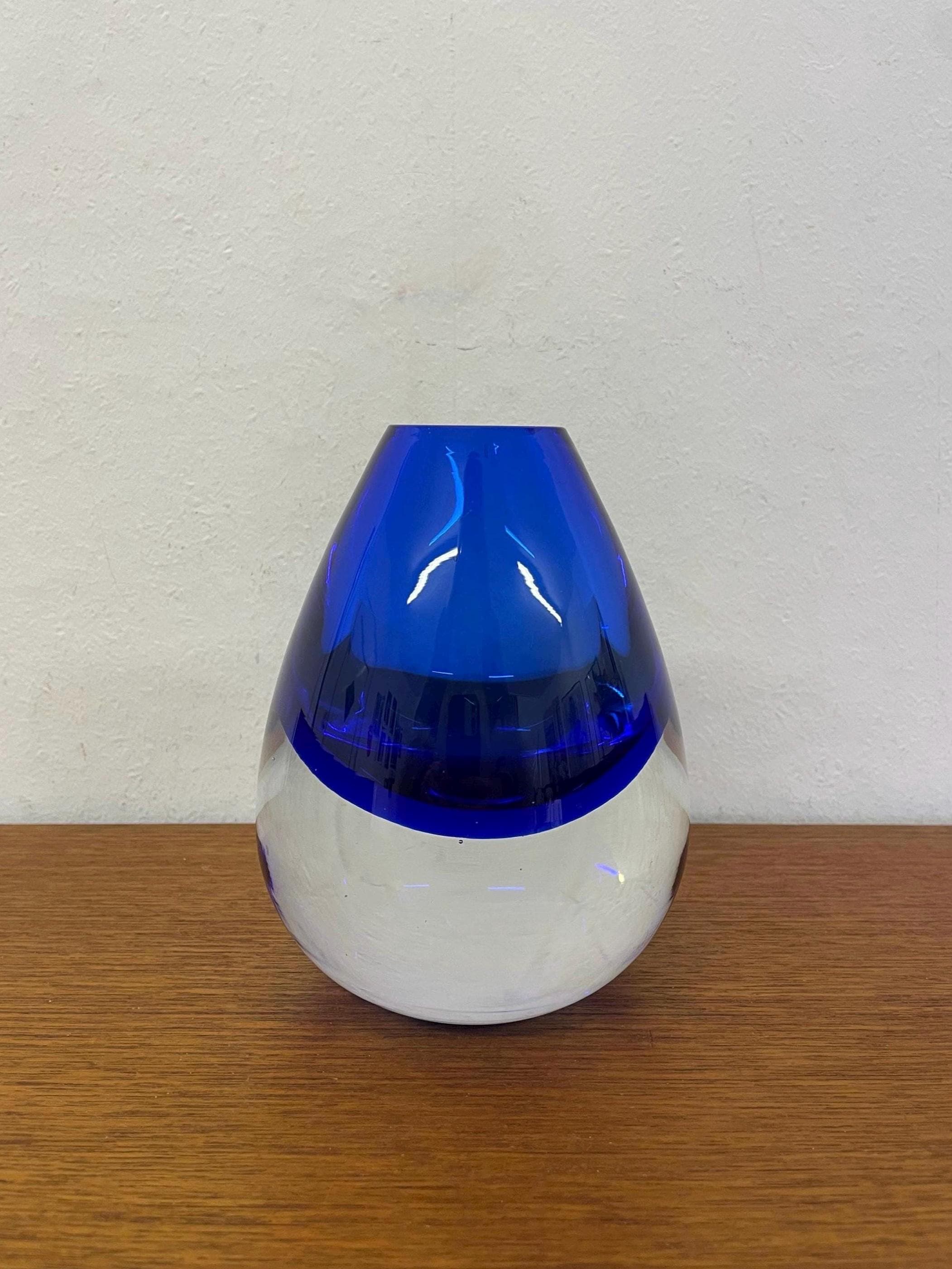 ミッドセンチュリー ヴィンテージムラーノガラス 花瓶 オブジェ ミッド