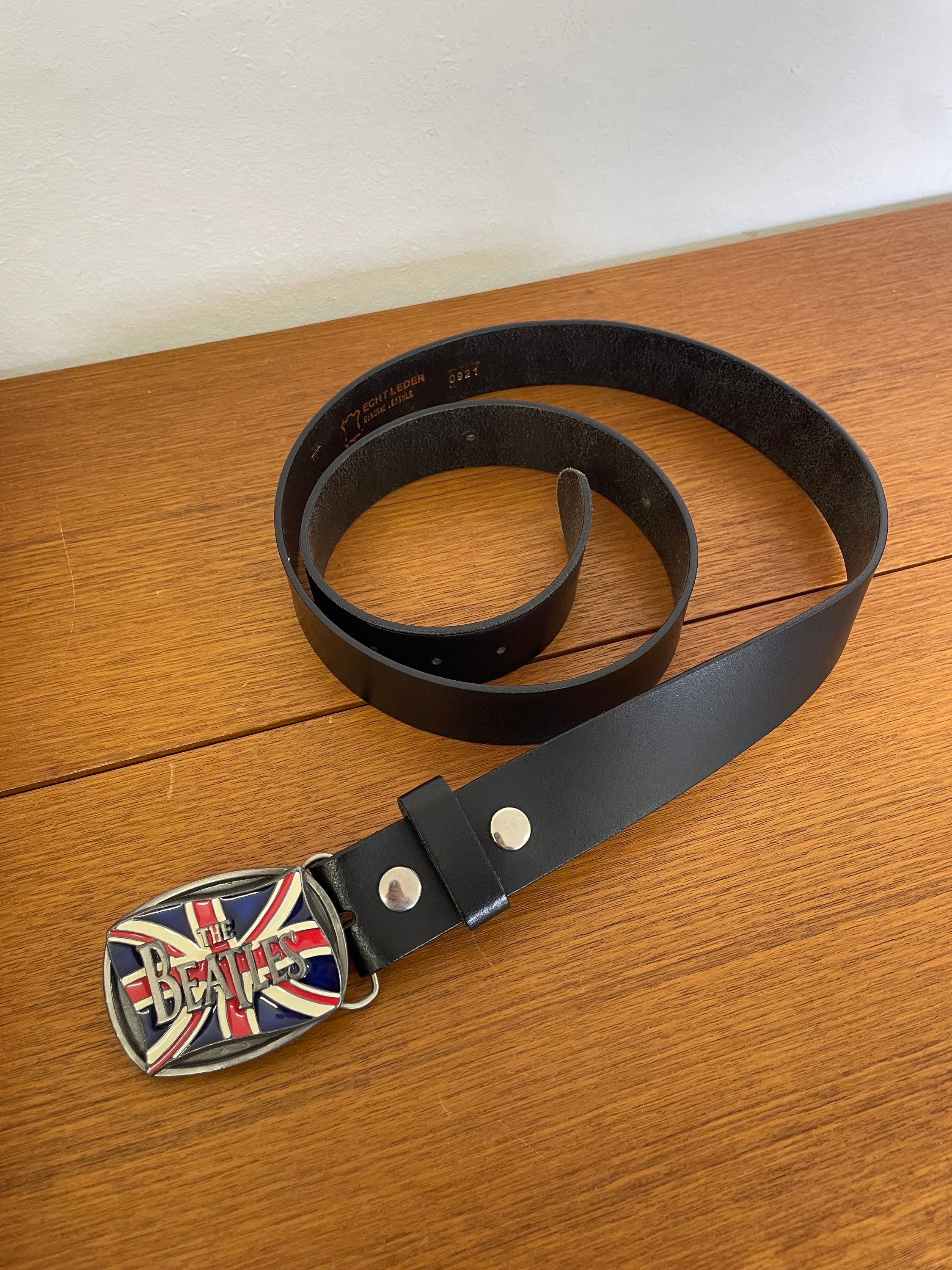 90s Beatles American Legends Foundry Belt / Belt Buckle 90s Beatles American Legends Foundry Belt / Belt Buckle