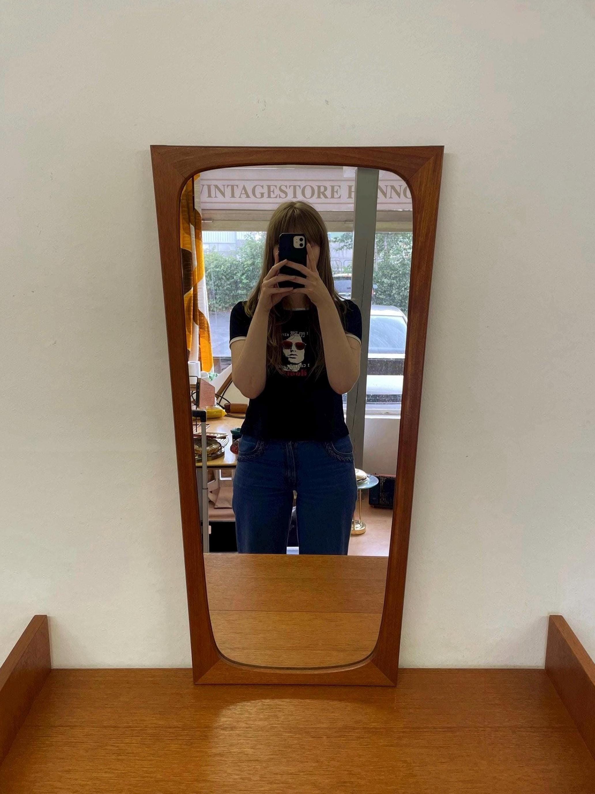 Danish teak mirror - Etsy 日本