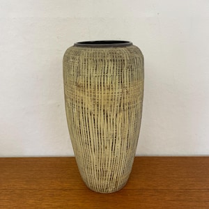 Mid century vase made of ceramic 50s 60s mid century vintage