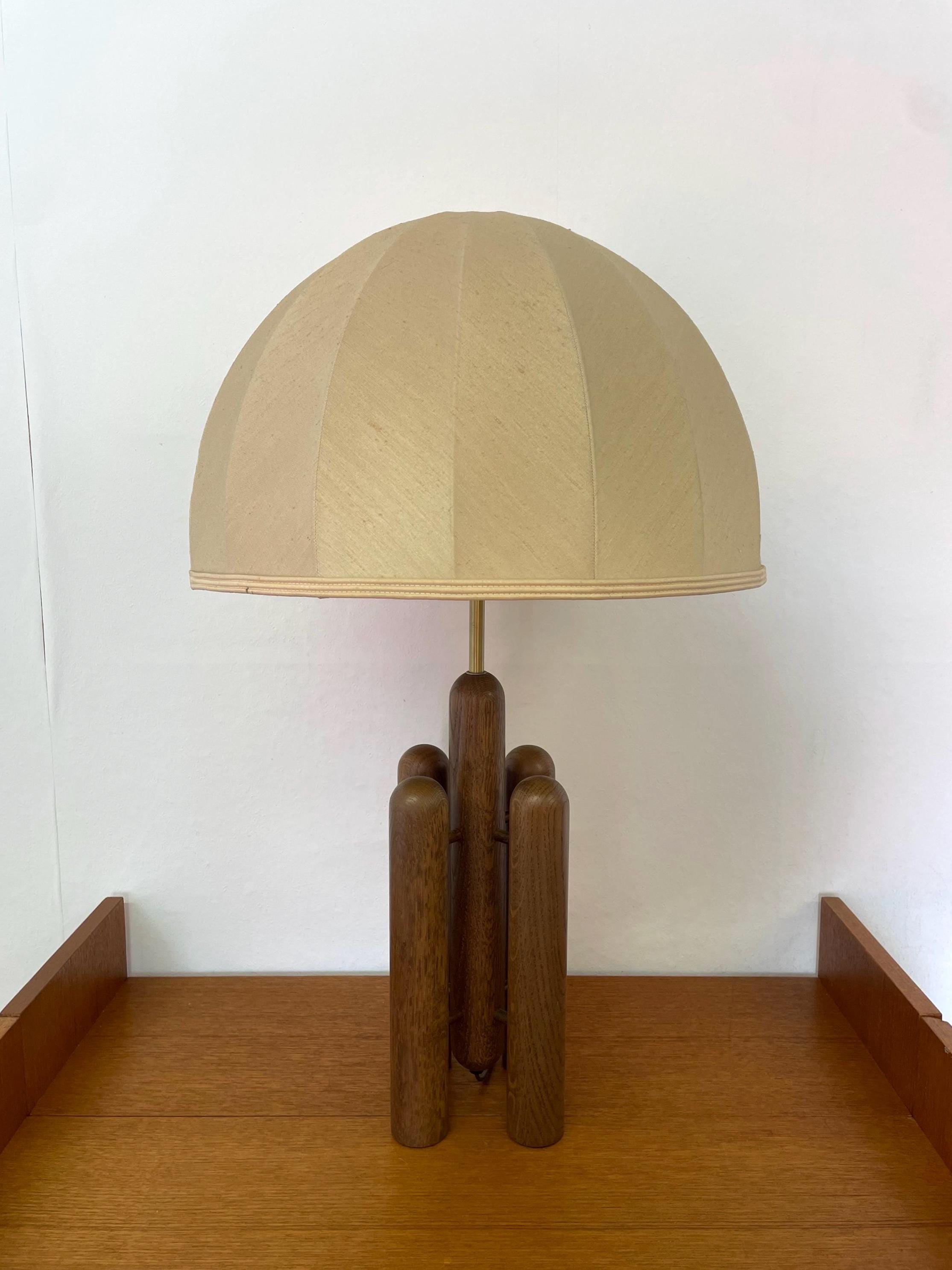 独60年代　Temde 漆塗り木材とファイバーグラス　ヴィンテージ・ペンダント Temde lamp - Etsy 日本
