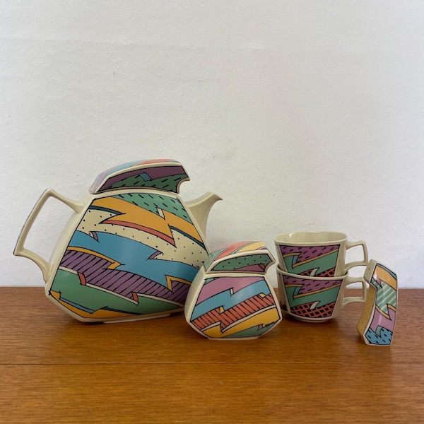 1/6 Rosenthal “Flash one” postmodern tableware 80s vintage