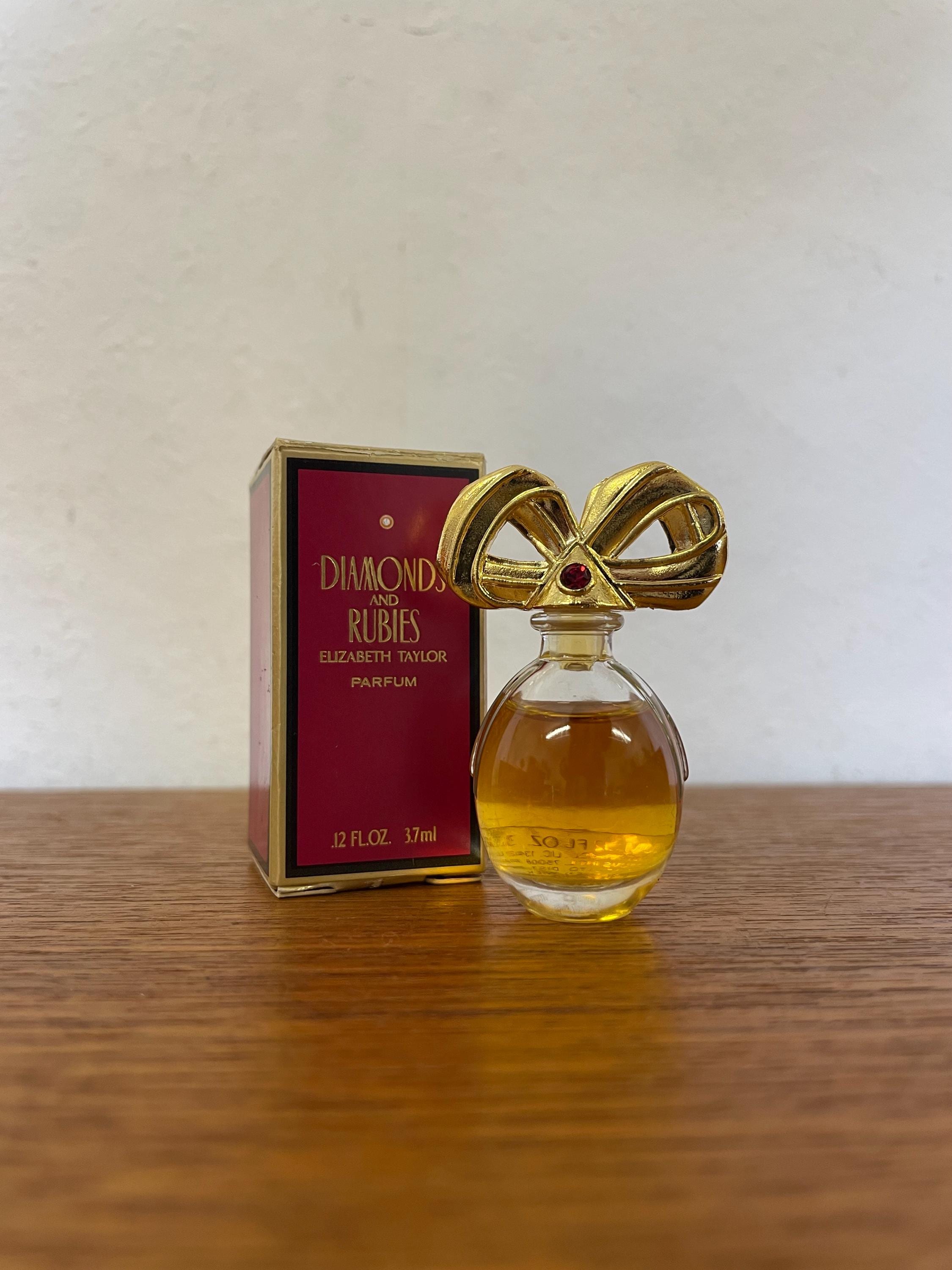 Mini Vintage Elizabeth Taylor Diamonds and Rubies Perfume Eau De